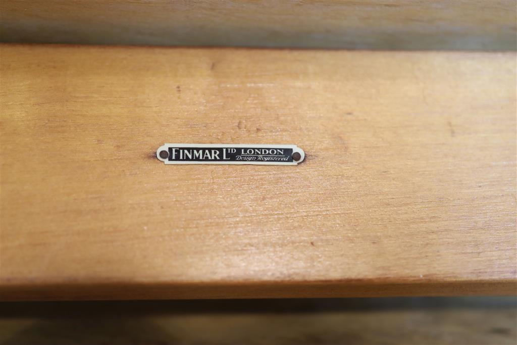 An Alvar Aalto for Finmar Ltd model 31 cantilever chair, W.1ft 11.75in. D.2ft 4in. H.2ft 3in.